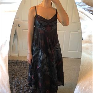 NWT Free People Embroidered Maxi Dress